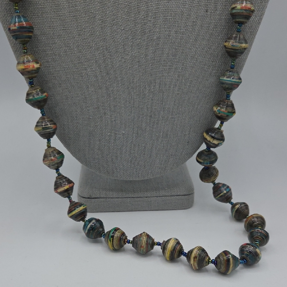 5 FOR $25! Bead For Life Multicolor Beaded Long Necklace